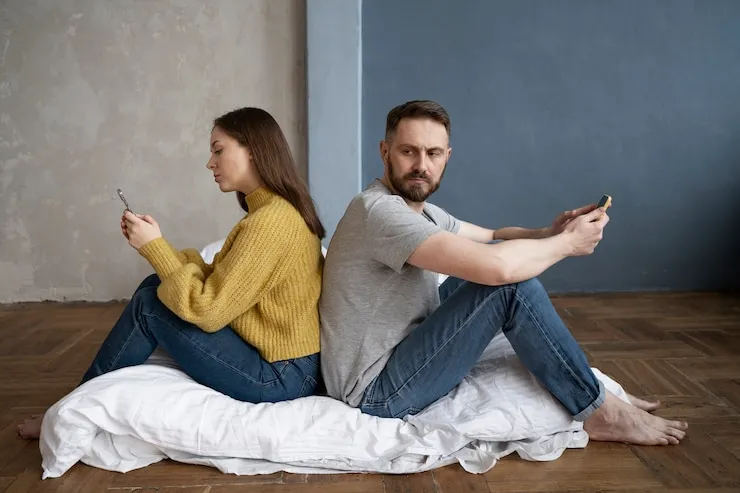 distant with your partner